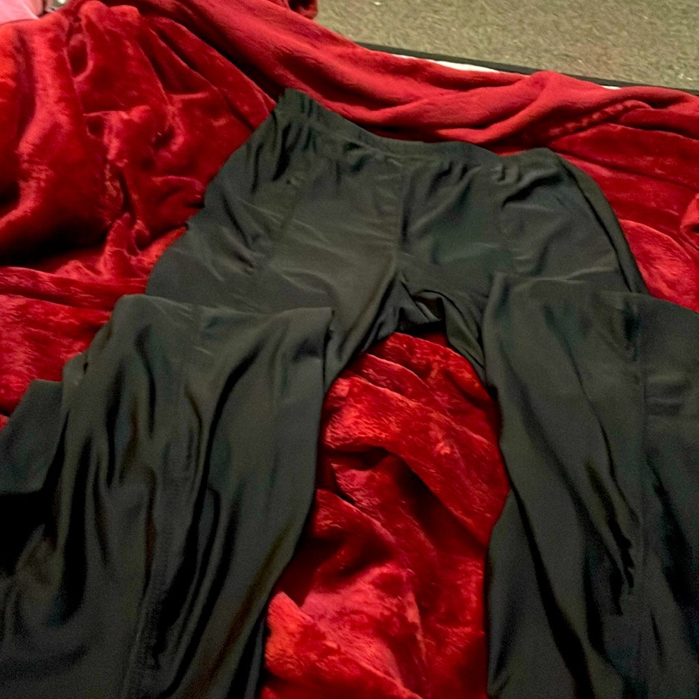 Black bell bottoms